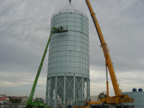 Port La Nouvelle (Francia) Silos SCUTTI S.r.l. Impianto di pompaggio cemento